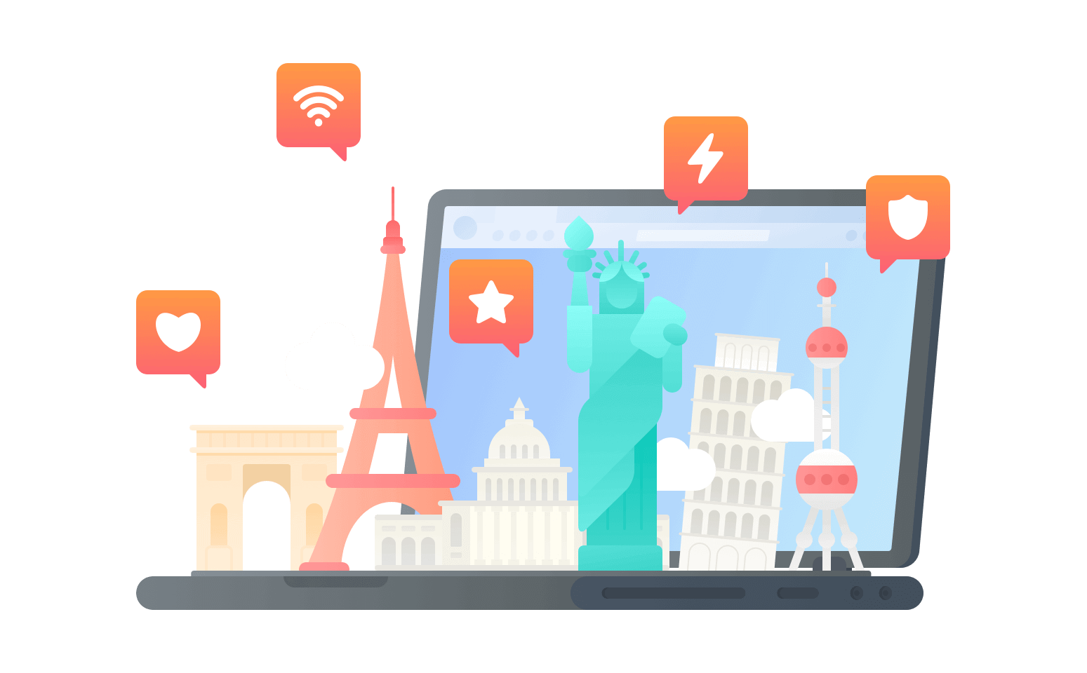 在乌克兰连接到中国的软件 - 翻回VPN